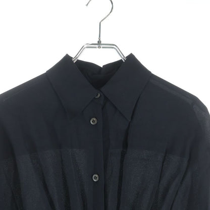 Prada Sable Dress Long with Camisole Black