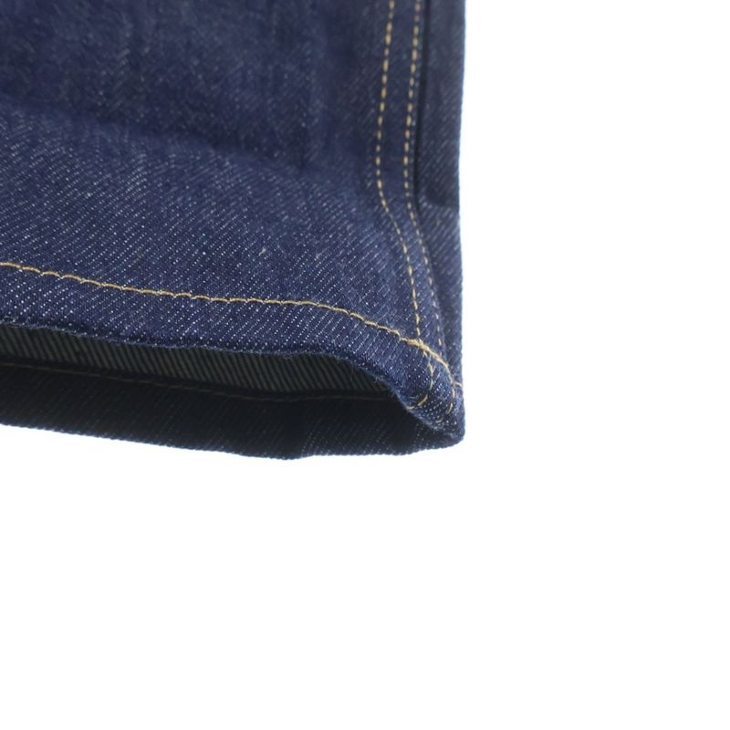Gucci Enamel Patch Straight Denim Pants Blue
