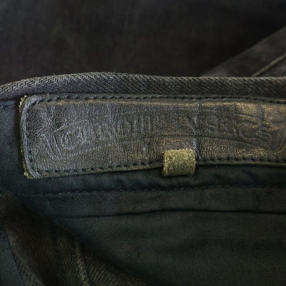 Chrome Hearts Dnm Pants Cross Button Fly Denim