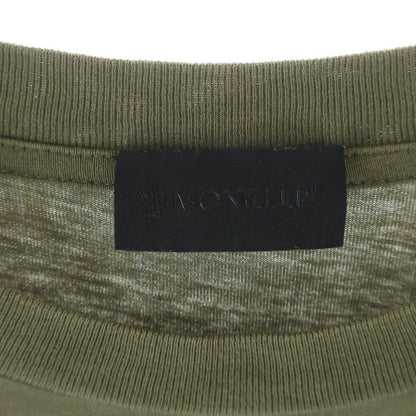 Moncler Maglia Manica Lunga Front Print Shirt