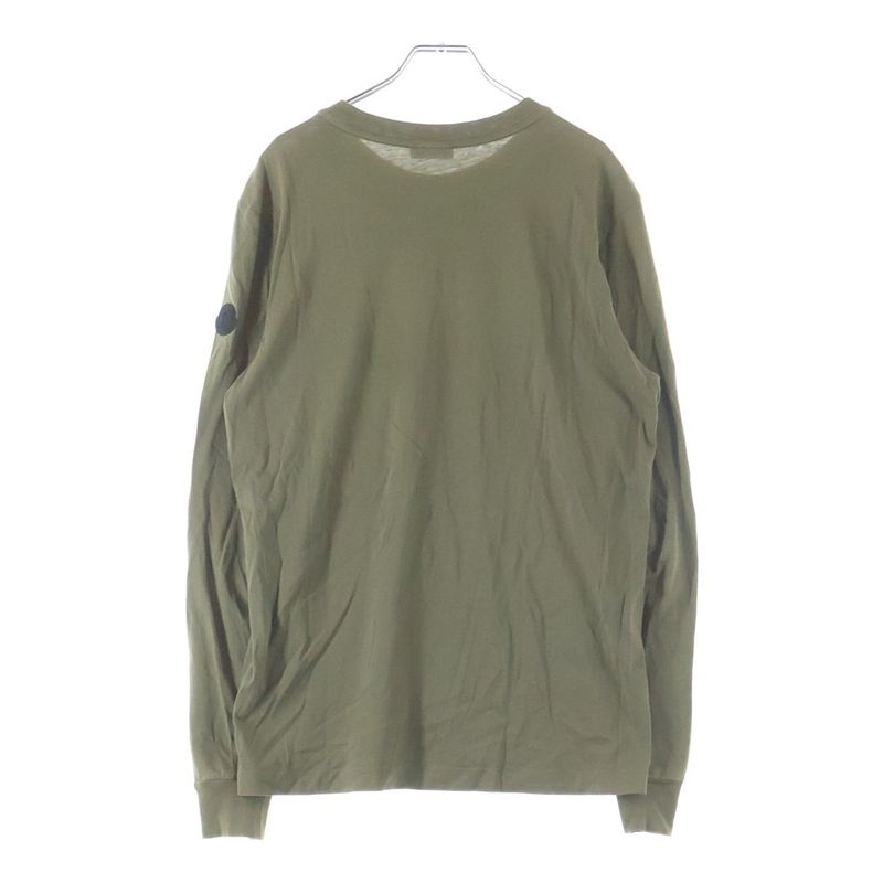 Moncler Maglia Manica Lunga Front Print Shirt