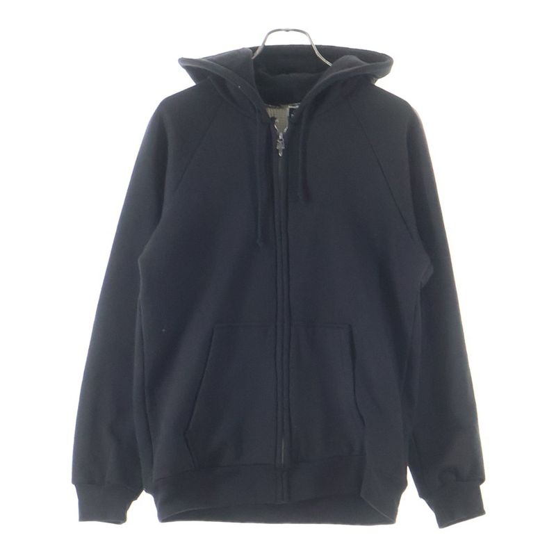 Chrome Hearts Old Sweatshirt HD Zip Backhoe Sush Print Lining Thermal Up Hoodie