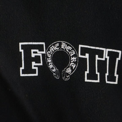 Chrome Hearts Foti Sweatshirt HD Zip Back Print Hoodie Black