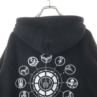Chrome Hearts Foti Sweatshirt HD Zip Back Print Hoodie Black