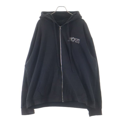 Chrome Hearts Foti Sweatshirt HD Zip Back Print Hoodie Black