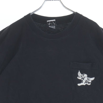 Chrome Hearts Old Foti S Tee Print Short Sleeve T-Shirt Black