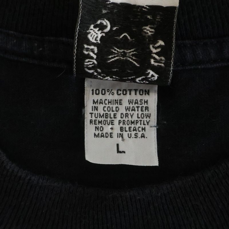 Chrome Hearts Old Foti S Tee Print Short Sleeve T-Shirt Black