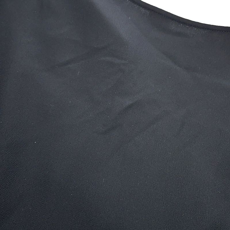 Hermes Dress Embroidery Long Silk 34 Black