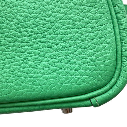 Hermes Lindy Mini Veil Comic Silver Taurillon Clemence 2-Way