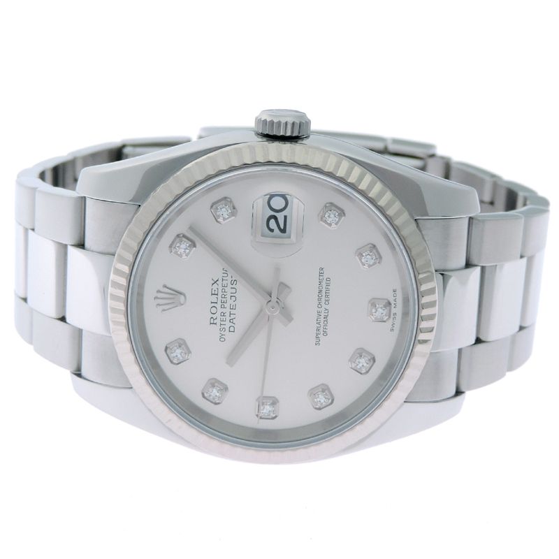 Rolex Watch Silver