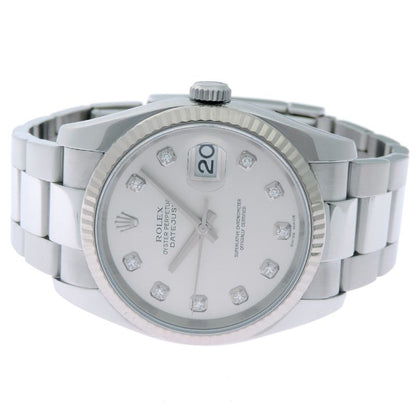 Rolex Watch Silver