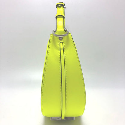 Fendi Shoulder Bag Graffiti Leather Yellow