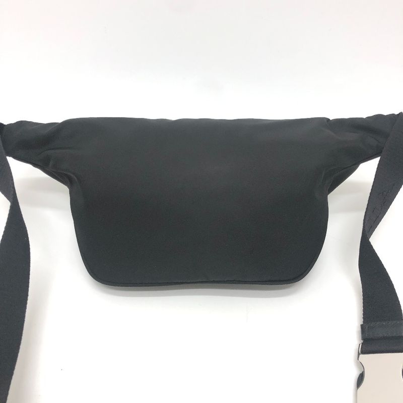 Prada Belt Bag Triangle Plate Nylon Black