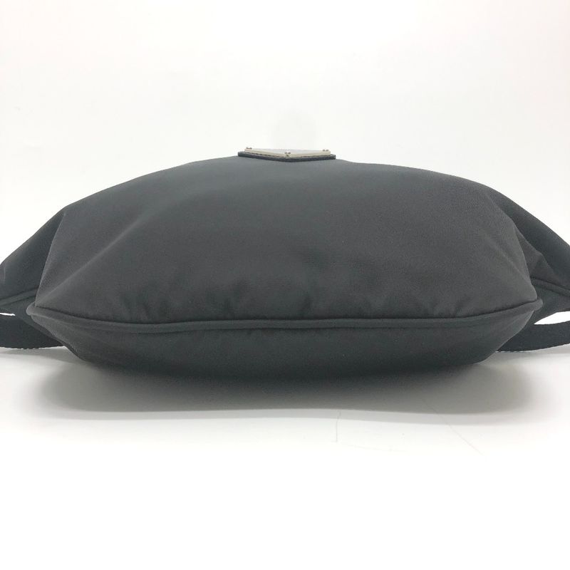 Prada Belt Bag Triangle Plate Nylon Black