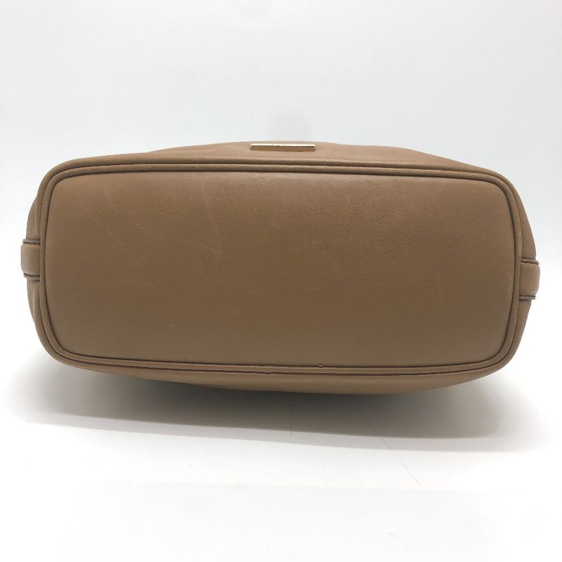 Gucci Shoulder Bag Logo Leather Brown