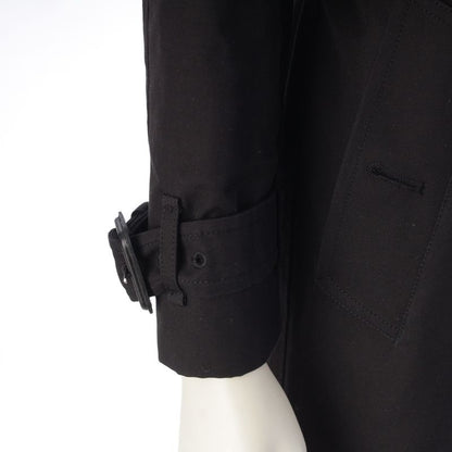 Gucci Cotton Twill All Over Pattern Belted Inner Pocket Trench Coat