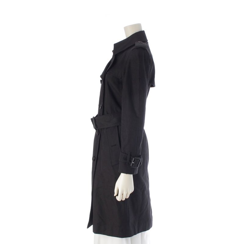 Gucci Cotton Twill All Over Pattern Belted Inner Pocket Trench Coat