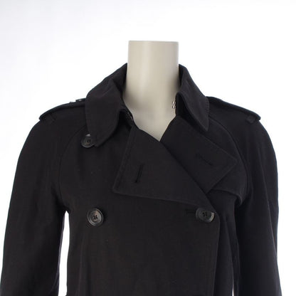 Gucci Cotton Twill All Over Pattern Belted Inner Pocket Trench Coat