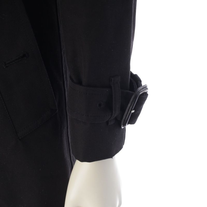 Gucci Cotton Twill All Over Pattern Belted Inner Pocket Trench Coat