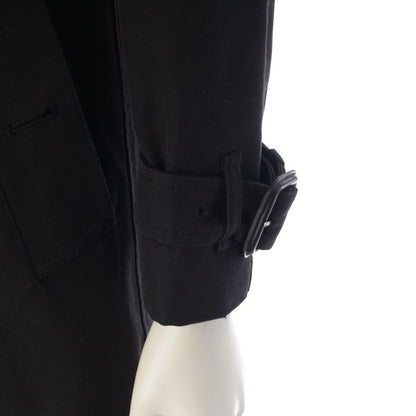 Gucci Cotton Twill All Over Pattern Belted Inner Pocket Trench Coat