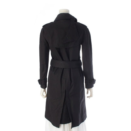 Gucci Cotton Twill All Over Pattern Belted Inner Pocket Trench Coat