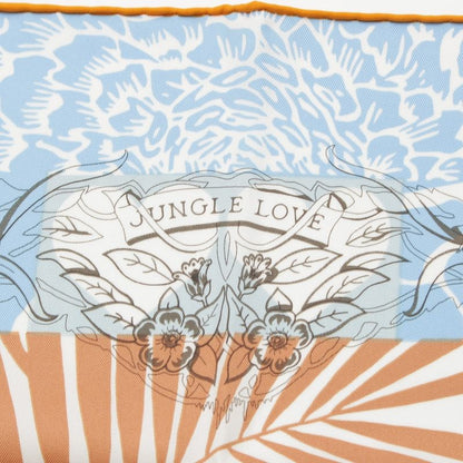Hermes Jungle Love AU Tampon Silk Carre 70 Scarf