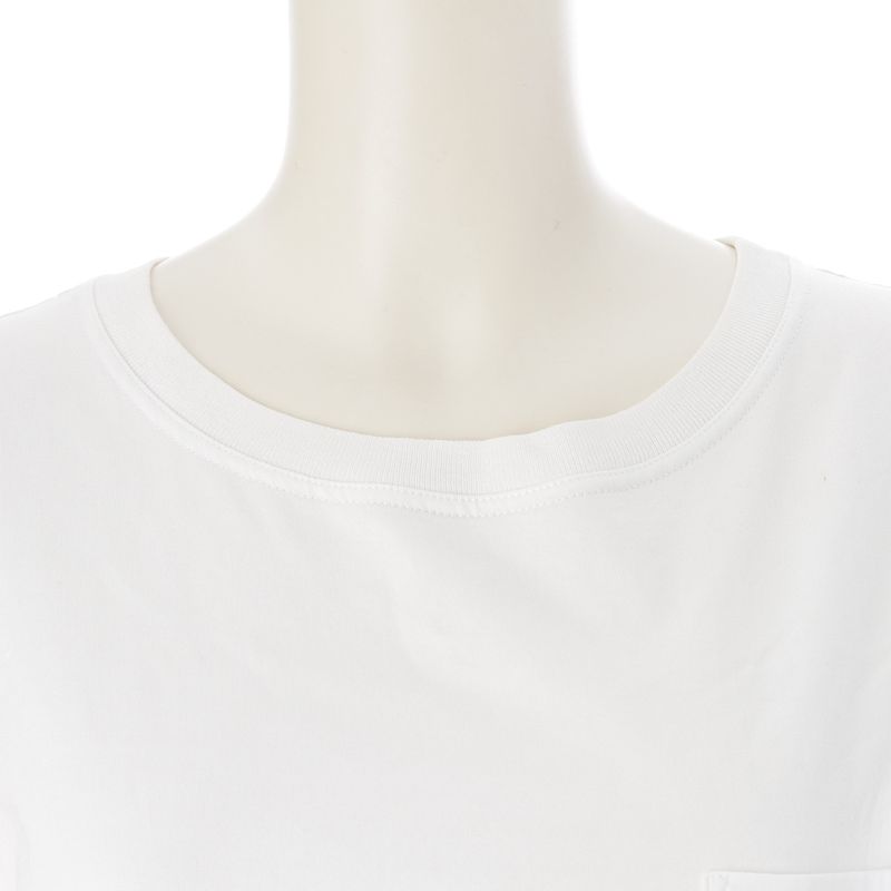 Hermes Chaine D'ancre Embroidery Crew Neck Short Sleeve T-Shirt Top