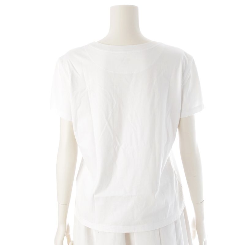 Hermes Chaine D'ancre Embroidery Crew Neck Short Sleeve T-Shirt Top