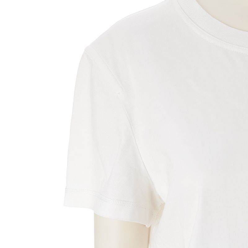 Hermes Chaine D'ancre Embroidery Crew Neck Short Sleeve T-Shirt Top