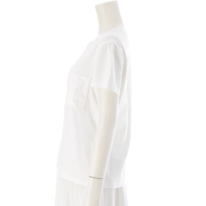 Hermes Chaine D'ancre Embroidery Crew Neck Short Sleeve T-Shirt Top