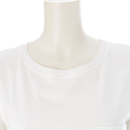 Hermes Cotton Cadena Clochette Embroidery Crew Neck Short Sleeve T-Shirt Top