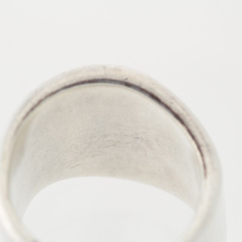 Hermes Vintage Cheval Hose Ring 925 Sterling Silver 52
