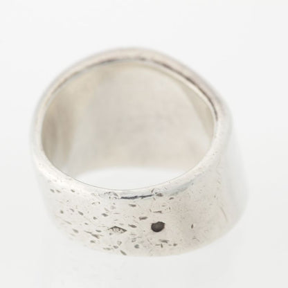 Hermes Vintage Cheval Hose Ring 925 Sterling Silver 52