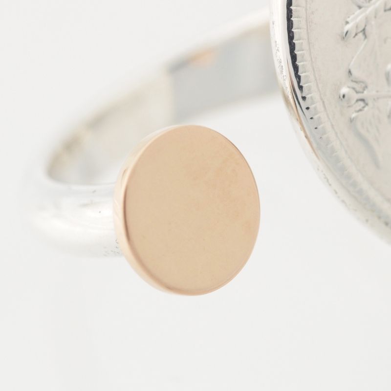 Hermes Ex Libris Logo Ring