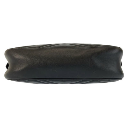 Gucci GG Marmont Camera Bag Black Gold Leather