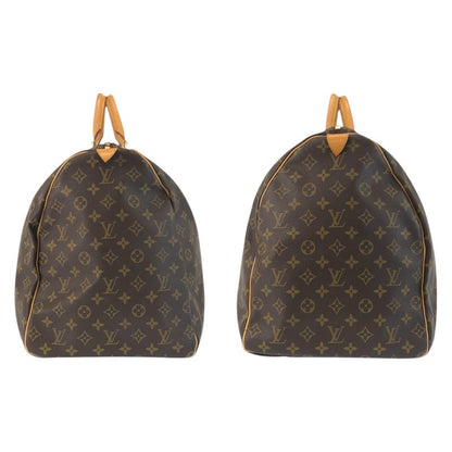 Louis Vuitton Monogram Keepall 60 Brown Gold Boston Bag