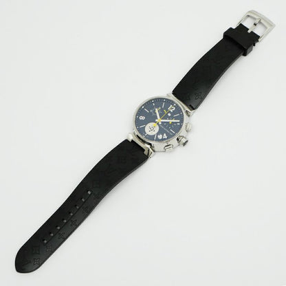 Louis Vuitton Tambour la Bree Cup Chronograph Black Dial Watch