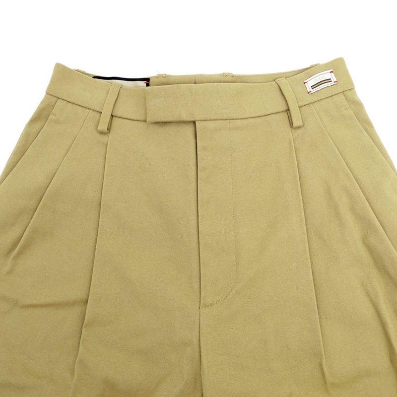 Gucci Short Length Pants 36 Beige Cotton
