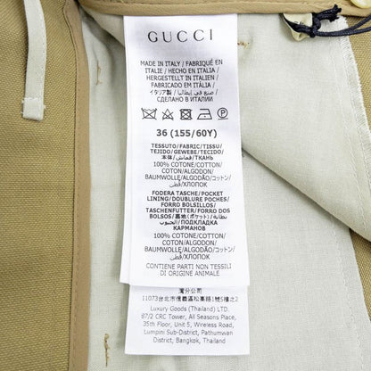 Gucci Short Length Pants 36 Beige Cotton