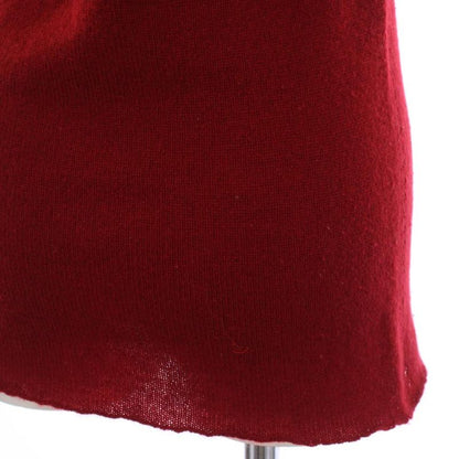 Gucci Knit Sweater Short Sleeve Cashmere M Red 205263.28280