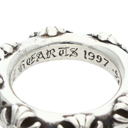 Chrome Hearts Cross Band Silver Ring
