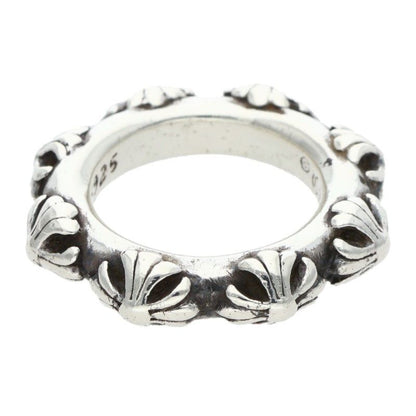 Chrome Hearts Cross Band Silver Ring