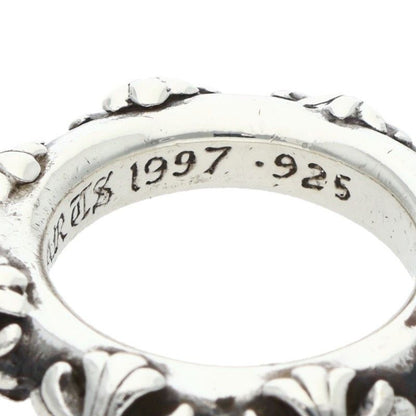 Chrome Hearts Cross Band Silver Ring