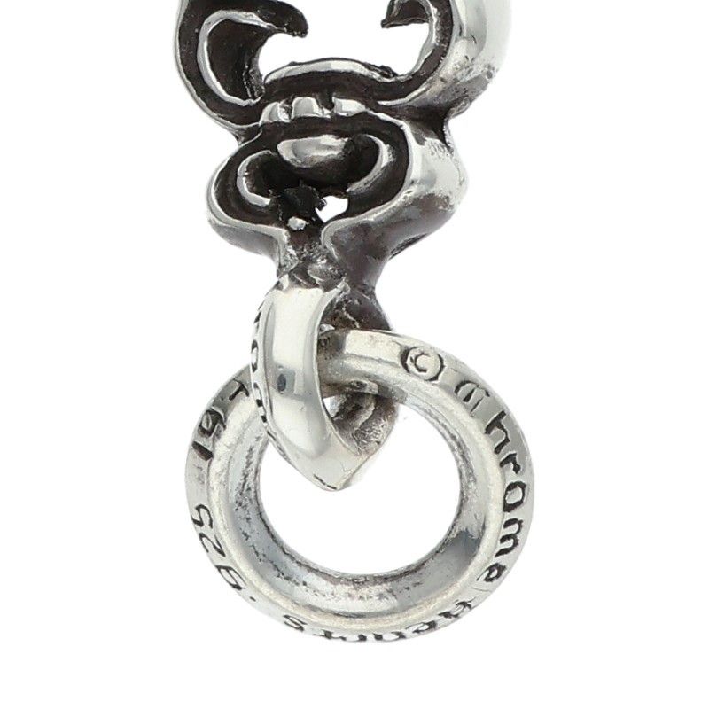 Chrome Hearts Roller Old Pendant Silver Necklace
