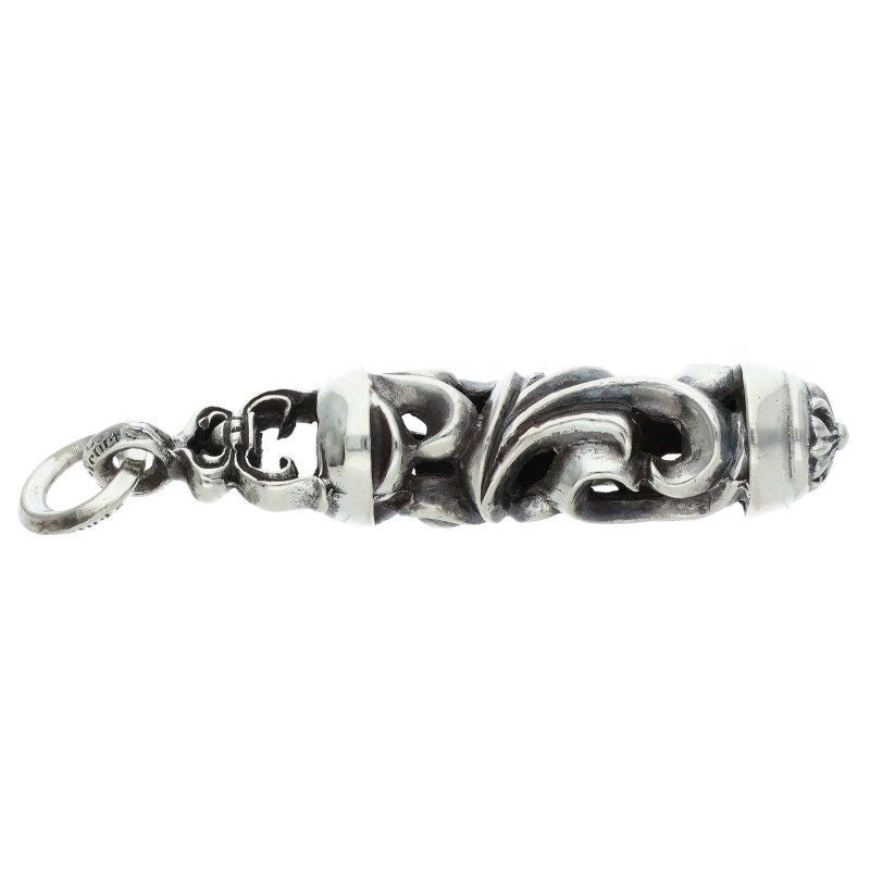 Chrome Hearts Roller Old Pendant Silver Necklace