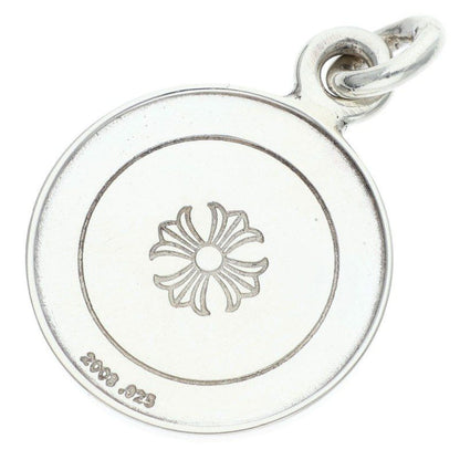 Chrome Hearts Chrm Angl Mdl Angel Medal Charm V1 Silver Necklace Top