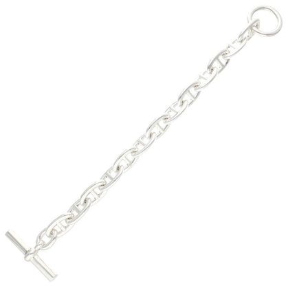 Hermes Chaine D'ancre TGM Silver Bracelet