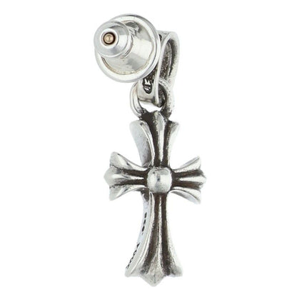 Chrome Hearts Bby Pprchn Baby Fat Drop Silver Earrings