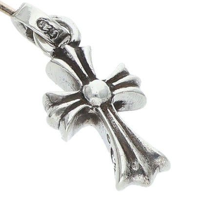 Chrome Hearts Bby Pprchn Baby Fat Drop Silver Earrings
