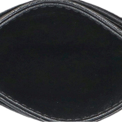 Chrome Hearts Double Side Leather Card Case Black